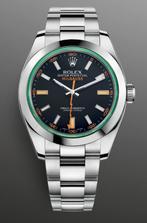 Rolex Milgauss, Sieraden, Tassen en Uiterlijk, Nieuw, Staal, Ophalen of Verzenden, Staal