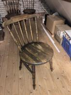 Winsor keukenstoeltjes, Huis en Inrichting, Stoelen, Ophalen, Gebruikt, Bruin, Winsor