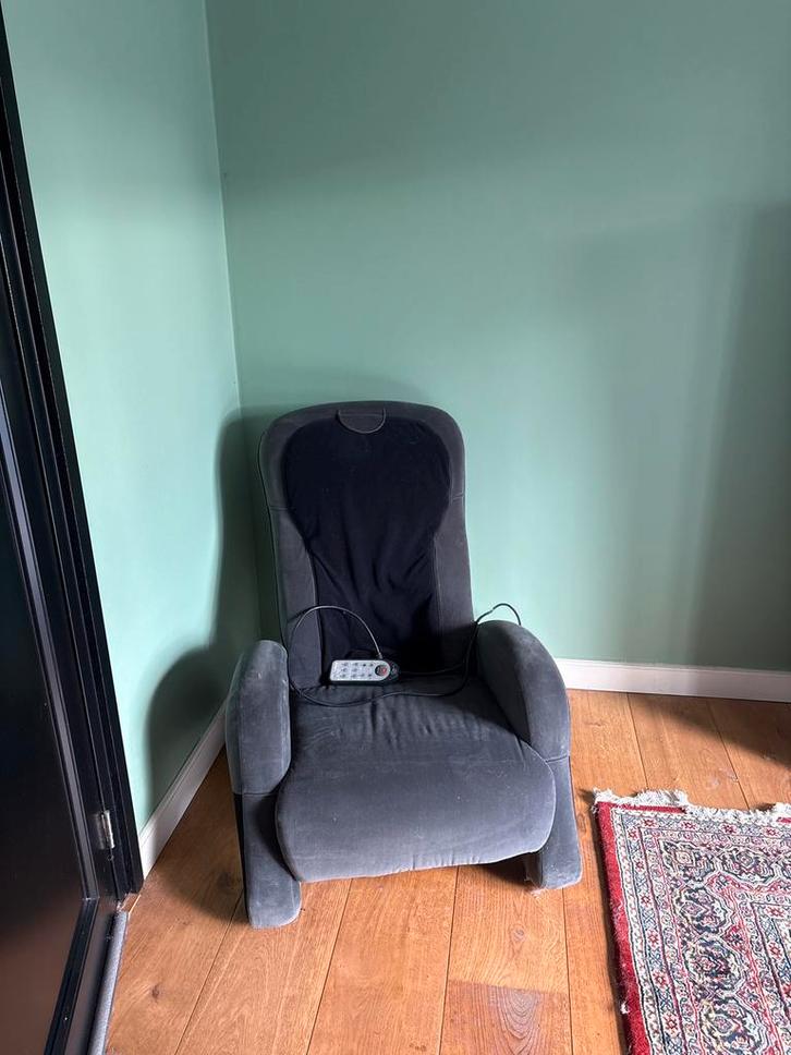iJoy Massagestoel - Ontspanning gegarandeerd!, Huis en Inrichting, Fauteuils, Gebruikt, Stof, 75 tot 100 cm, Ophalen
