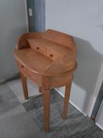 Klein, handgemaakt bureautje/kaptafeltje L76 H73 B43 CM ., Ophalen, Minder dan 50 cm, Gebruikt, Vintage