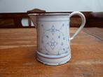 Antiek emaille melkkannetje, Jäger decoratie, Antiek en Kunst, Antiek | Emaille, Ophalen of Verzenden