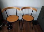 Twee ikea bistro stoelen korpo lars norinder, Ophalen, Wit, Twee