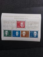 Beethoven-Halle Bonn 1959 - Postfris, Ophalen of Verzenden, BRD, Postfris