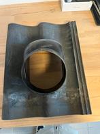 Dakdoorvoerpan - Zwart, Doe-het-zelf en Verbouw, Dakpannen en Dakbedekking, Kunststof, Gebruikt, Zwart, Ophalen of Verzenden