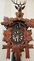 Vintage Koekoeksklok met Hertenkop, Ophalen of Verzenden