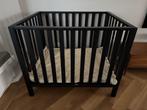 TWF Fleur Mat Zwart box (zonder lade), Kinderen en Baby's, Boxen, Ophalen, Zo goed als nieuw, Rechthoekig, In hoogte verstelbaar