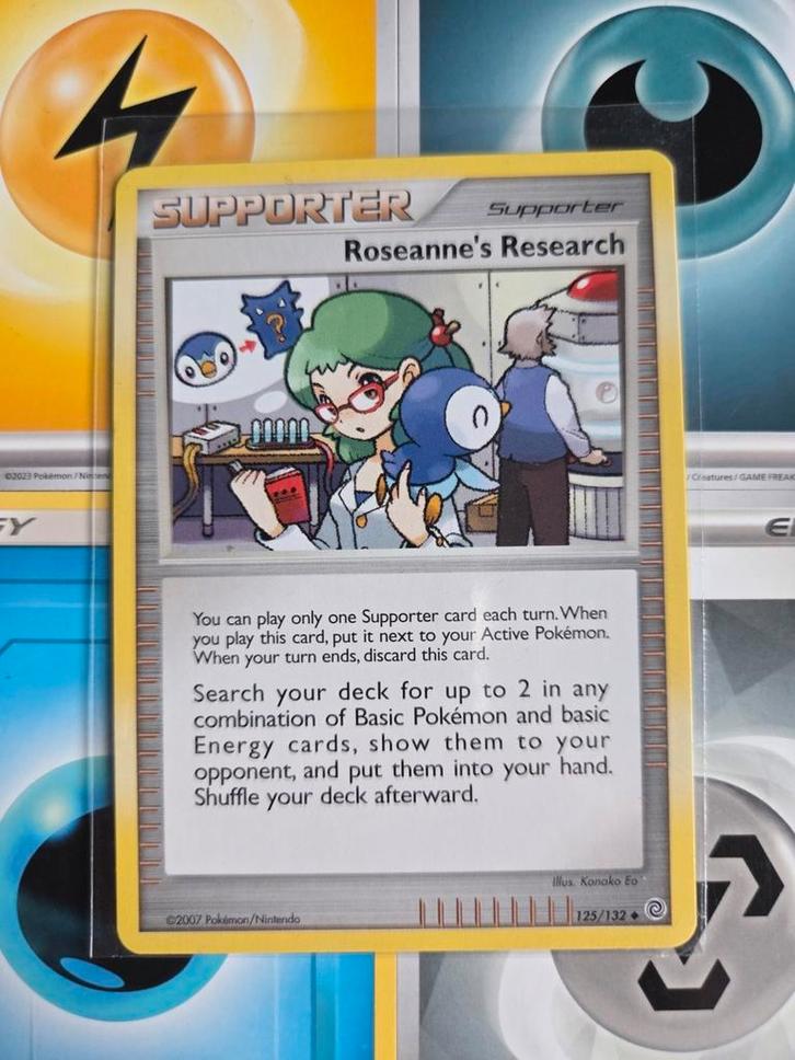 Roseanne's Research 125/132, Hobby en Vrije tijd, Verzamelkaartspellen | Pokémon, Nieuw, Losse kaart, Ophalen of Verzenden