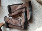 Bruine suède winterlaarzen sneewlaarzen maat 41/42, Ophalen, Hoge laarzen, Bruin, Cantebury  sheepskin