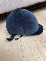 Fluwelen paardrijcap maat 57, Dieren en Toebehoren, Paardrijkleding, Ophalen, Gebruikt, Dressuur, Cap