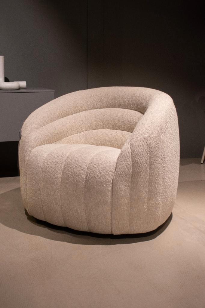 Draaifauteuil Balini Pode, Huis en Inrichting, Fauteuils, Nieuw, Stof, 75 tot 100 cm, 75 tot 100 cm, Ophalen