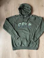 Hoody Gymshark met print maat M legergroen, Maat 48/50 (M), Gymshark, Ophalen of Verzenden, Gedragen