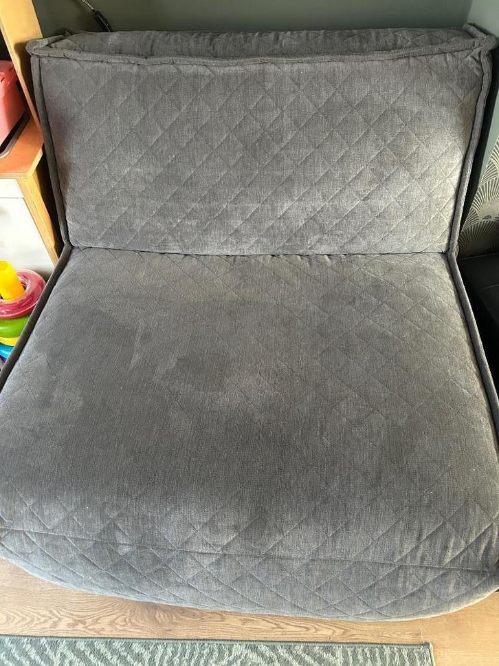 Loveseat, Huis en Inrichting, Banken | Sofa's en Chaises Longues, Zo goed als nieuw, Tweepersoons, Minder dan 150 cm, 75 tot 100 cm