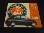 Brochure Peugeot 106 Roland Garros 1993, Ophalen of Verzenden, Zo goed als nieuw, Peugeot