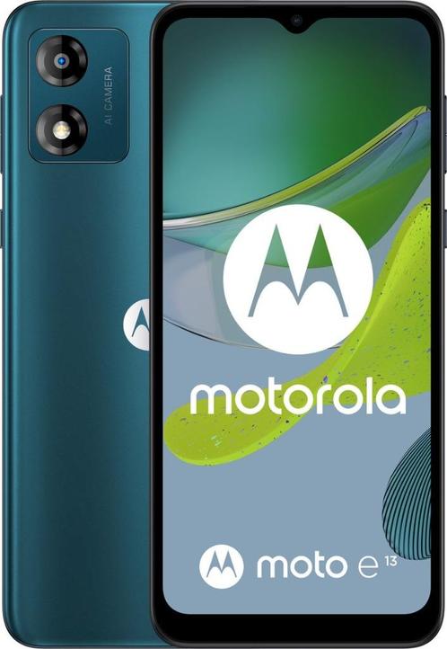 ZGAN, Motorola Moto E13, 2GB/ 64GB, Green, Telecommunicatie, Mobiele telefoons | Motorola, Zo goed als nieuw, Zonder abonnement