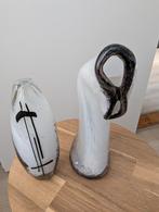 Cees van Olst Glas - 2 Handgeblazen Vaasjes, Antiek en Kunst, Antiek | Vazen, Ophalen