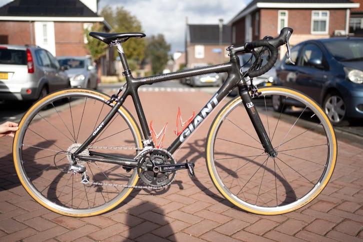 Giant TCR Composite maat M, Fietsen en Brommers, Fietsen | Racefietsen, Gebruikt, Giant, 15 tot 20 versnellingen, Aluminium, 53 tot 57 cm