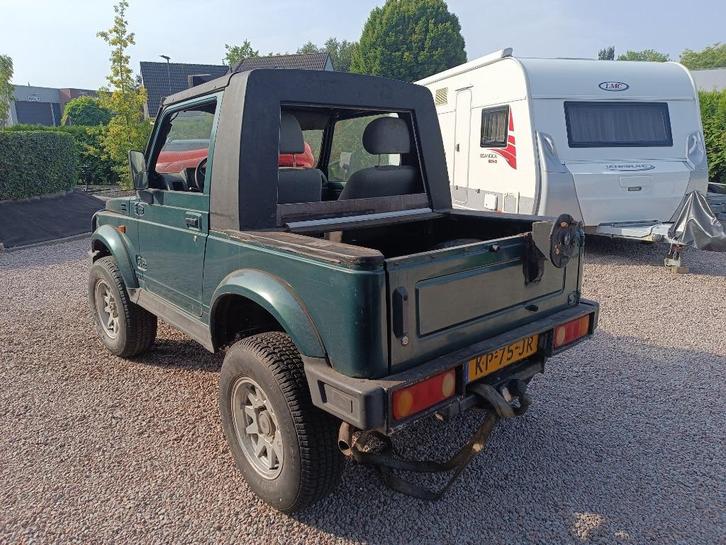 Suzuki Sj-410 1.0 Q 4WD 1984 Groen, Auto's, Suzuki, Particulier, Samurai, 4x4, Benzine, SUV of Terreinwagen, Handgeschakeld, Origineel Nederlands