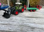 Bruder Fendt 936 Vario Tractor met Voorlader en Aanhanger, Ophalen of Verzenden, Zo goed als nieuw