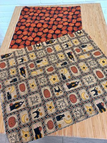 Haloween pumpkin quiltstoffen beschikbaar voor biedingen