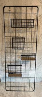 !!! Wanddecoratie met 4 bakjes !!!, Huis en Inrichting, Woonaccessoires | Wandplanken en Boekenplanken, Ophalen, Zo goed als nieuw