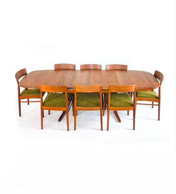 Vintage verlengbare Deense eettafel, Skovby Møbelfabrik ‘70 beschikbaar voor biedingen