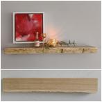 Zwevende wandplank - decoratief schap eiken 63 cm #108, Houtatelier M.Y., Info@myhoutatelier.nl, Nieuw, Ophalen of Verzenden
