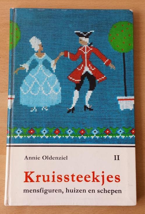 Kruissteekjes 2 - Annie Oldenziel - 1964, Hobby en Vrije tijd, Borduren en Borduurmachines, Gebruikt, Patroon, Handborduren, Ophalen of Verzenden