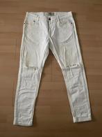 Zara ripped jeans, W32 (confectie 46) of kleiner, Ophalen of Verzenden, Wit, Zo goed als nieuw