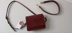 OmyBag audrey mini kersenrood leer nieuw, Ophalen of Verzenden, Nieuw, Rood, Schoudertasje