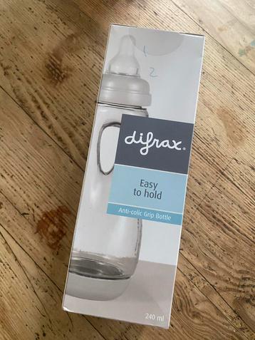 Difrax Easy to hold - Anti-colic Grip Bottle Nieuw beschikbaar voor biedingen