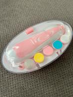 Baby Electric Nail File 8 in 1 Safe Nail Trimmer, Ophalen of Verzenden, Zo goed als nieuw, Zilver