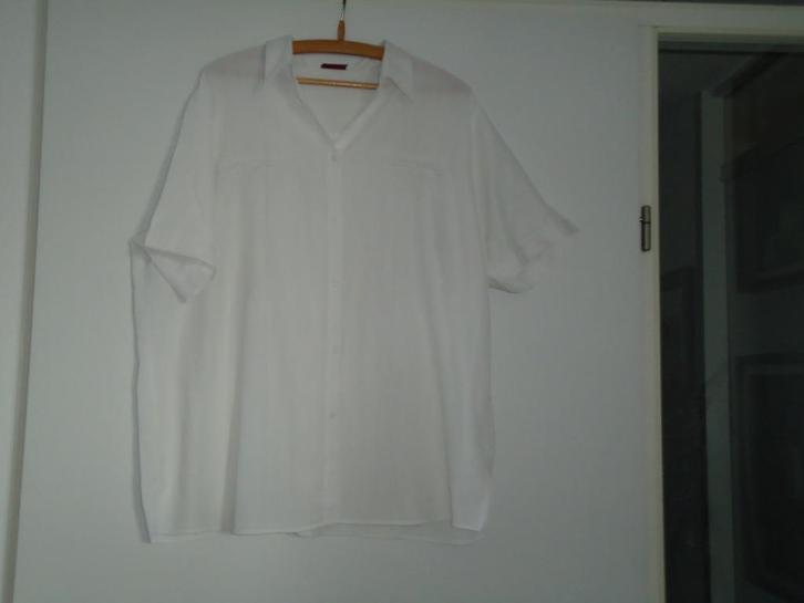 blouse mt 50 witte blouse merk kingfield, Kleding | Dames, Blouses en Tunieken, Zo goed als nieuw, Maat 46/48 (XL) of groter, Wit