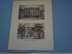 Diverse Heliogravures 1915 + Staalgravures 1850 Den Haag, Antiek en Kunst, Ophalen of Verzenden