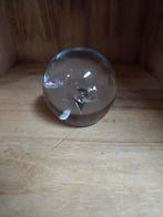 Glazen spijkerbol met luchtbel, Antiek en Kunst, Antiek | Glas en Kristal, Ophalen of Verzenden