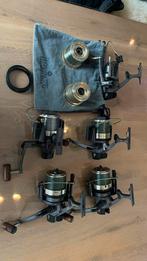4 x daiwa tournament met reservespoelen, zakjes, enz …, Ophalen of Verzenden, Zo goed als nieuw, Molen