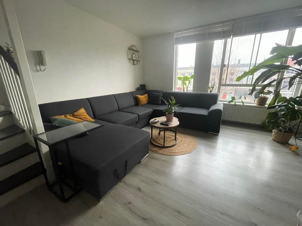 Mooie U-bank, Huis en Inrichting, Banken | Bankstellen, Ophalen, 100 tot 125 cm, Hoekbank, 300 cm of meer