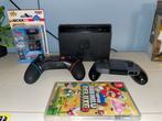 Nintendo Switch met 2 controllers, Mario en 128GB SD, Spelcomputers en Games, Eén computer, Ophalen of Verzenden, Zo goed als nieuw