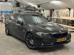 BMW 5-Serie 2.0 520D Touring Xdrive AUT 2015 Bruin, Auto's, BMW, Automaat, 1995 cc, Zwart, Leder