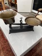 Antieke weegschaal., Witgoed en Apparatuur, Weegschalen, Ophalen, 500 gram of grover, Winkelweegschaal, Analoog