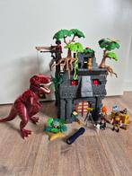 Playmobil Dino Tempel / Basiskamp, Kinderen en Baby's, Speelgoed | Playmobil, Ophalen, Zo goed als nieuw, Complete set
