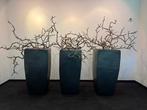 Set van 3 luxe plantenbakken van steen 90 x 40 x 40 cm, Ophalen, Zo goed als nieuw