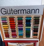 Vintage houten gutermann naaigaren kast met 50 klossen, Ophalen, Nieuw, Garen of Naald(en)