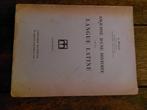 LATIJN: une histoire de la langue latine- A.Meillet, Boeken, Gelezen, Ophalen of Verzenden, Alpha, WO