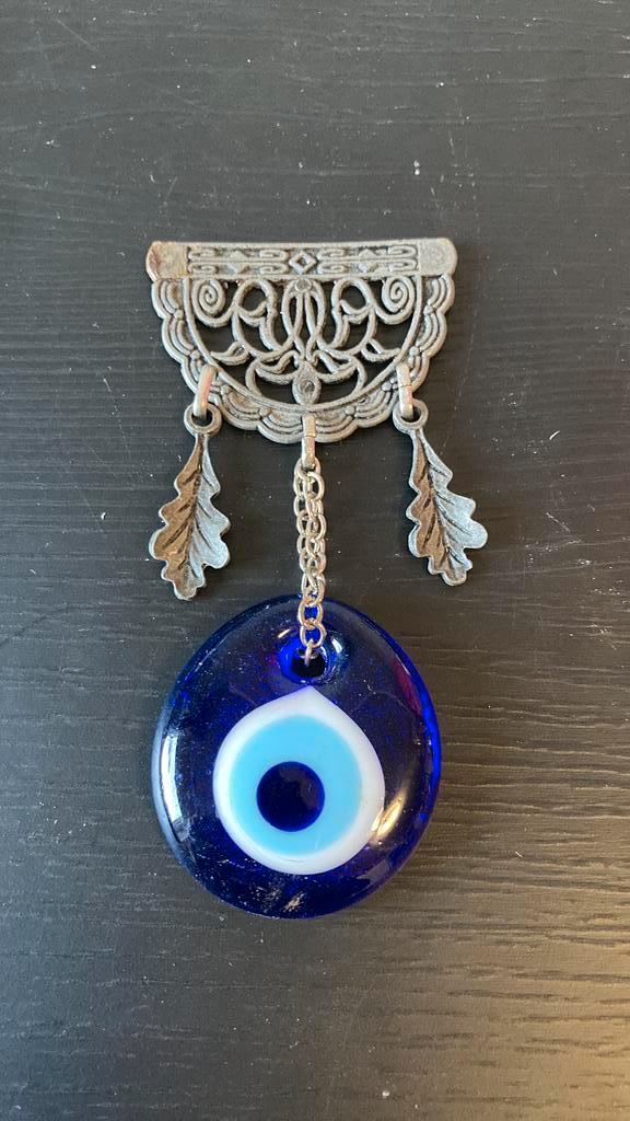 Boze oog amulet - hanger, Sieraden, Tassen en Uiterlijk, Overige Accessoires, Zo goed als nieuw, Ophalen of Verzenden