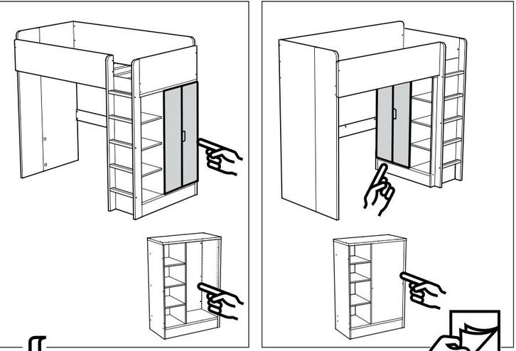 🐲 Stuva Hoogslaper - Slaap-Werkcombi!, Kinderen en Baby's, Kinderkamer | Stapelbedden en Hoogslapers, Gebruikt, Hoogslaper, Ophalen