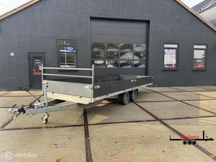 Saris C3500 Black Label Plateauwagen 500x200 3500KG NETJES, Auto diversen, Aanhangers en Bagagewagens, Gebruikt