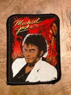Michael Jackson bad Thriller vintage logo patch embleem 2, Verzamelen, Ophalen of Verzenden, Nieuw, Kleding