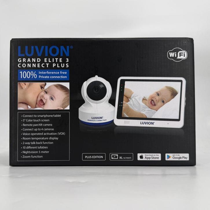 Luvion Grand Elite 3 Connect Plus (NIEUW), Kinderen en Baby's, Babyfoons, Nieuw