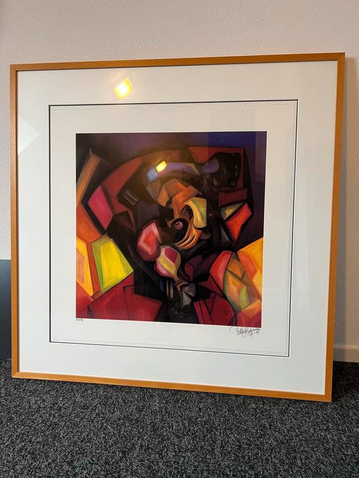 Patty Harpenau Zeefdruk - 1995, Antiek en Kunst, Kunst | Schilderijen | Abstract, Ophalen