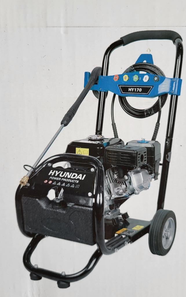 Hyundai hogedrukreiniger met benzine motor 57530FF HY170, Tuin en Terras, Hogedrukreinigers, Ophalen of Verzenden, Nieuw, Benzine